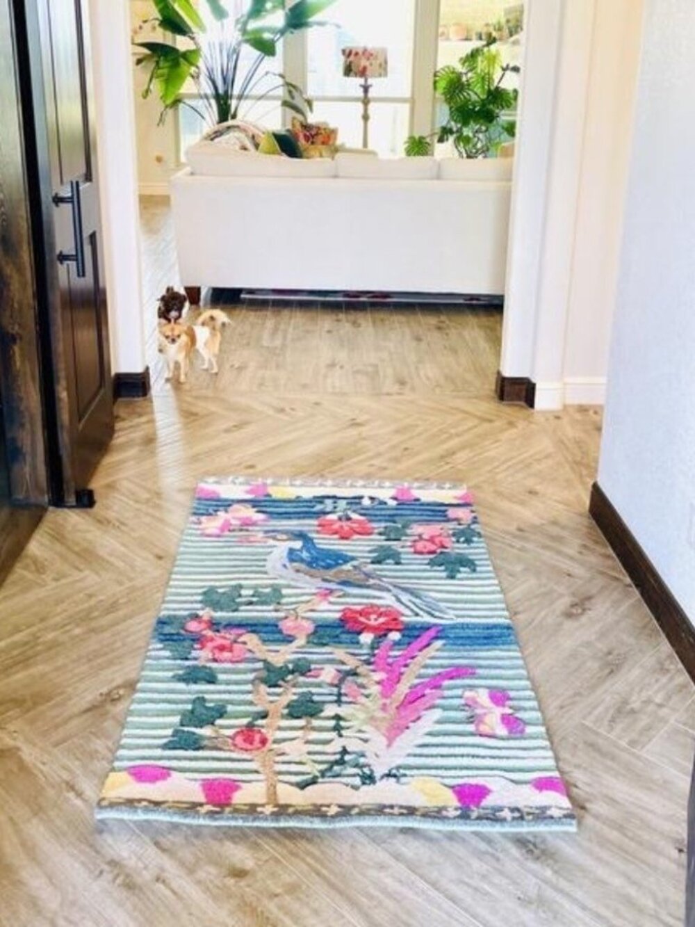 NWT Anthropologie Nathalie Lete Tufted Rug 3x5 - Picture 4 of 6